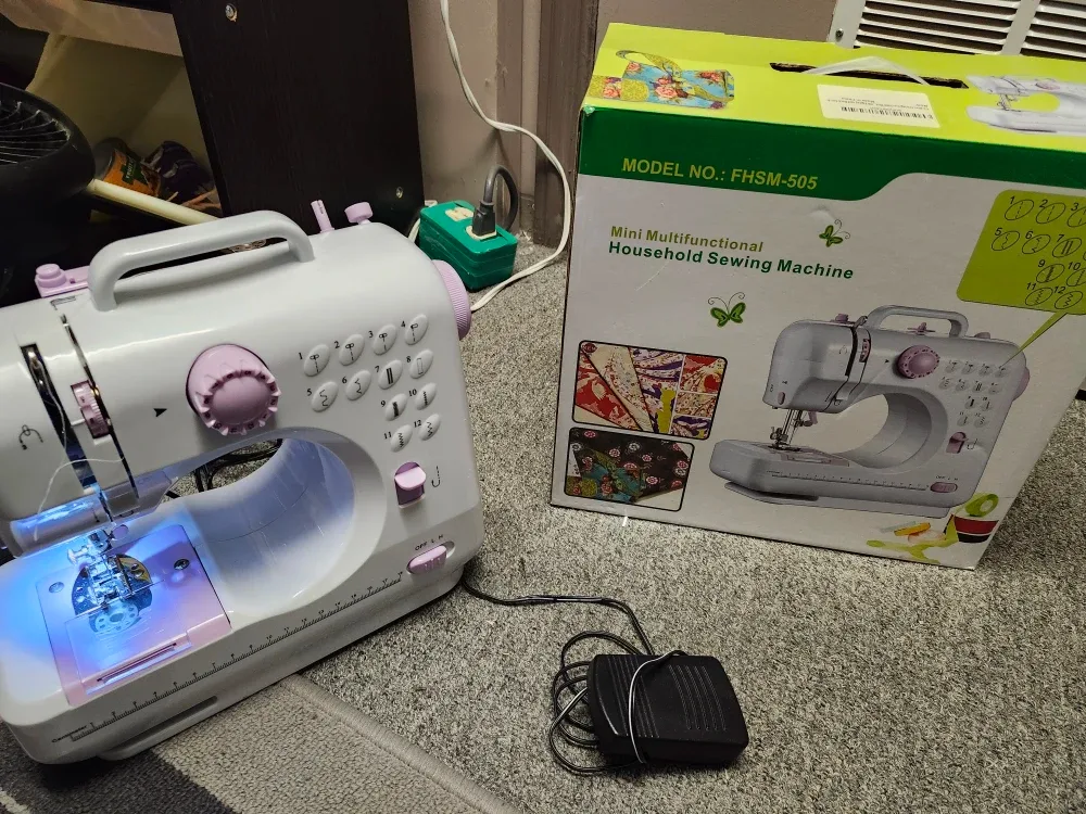 Portable or  Household Sewing Machine image indicator(5)