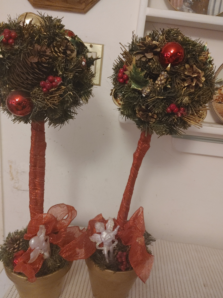 Christmas Topiary Decorations