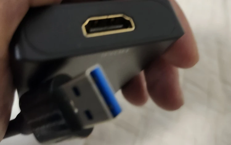 USB to HDMI Adapter - Black - photo 2