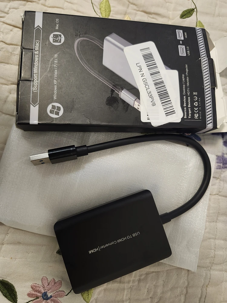 USB to HDMI Adapter - Black - photo 3