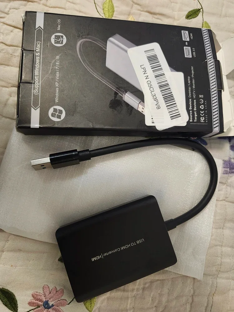 USB to HDMI Adapter - Black image indicator(3)