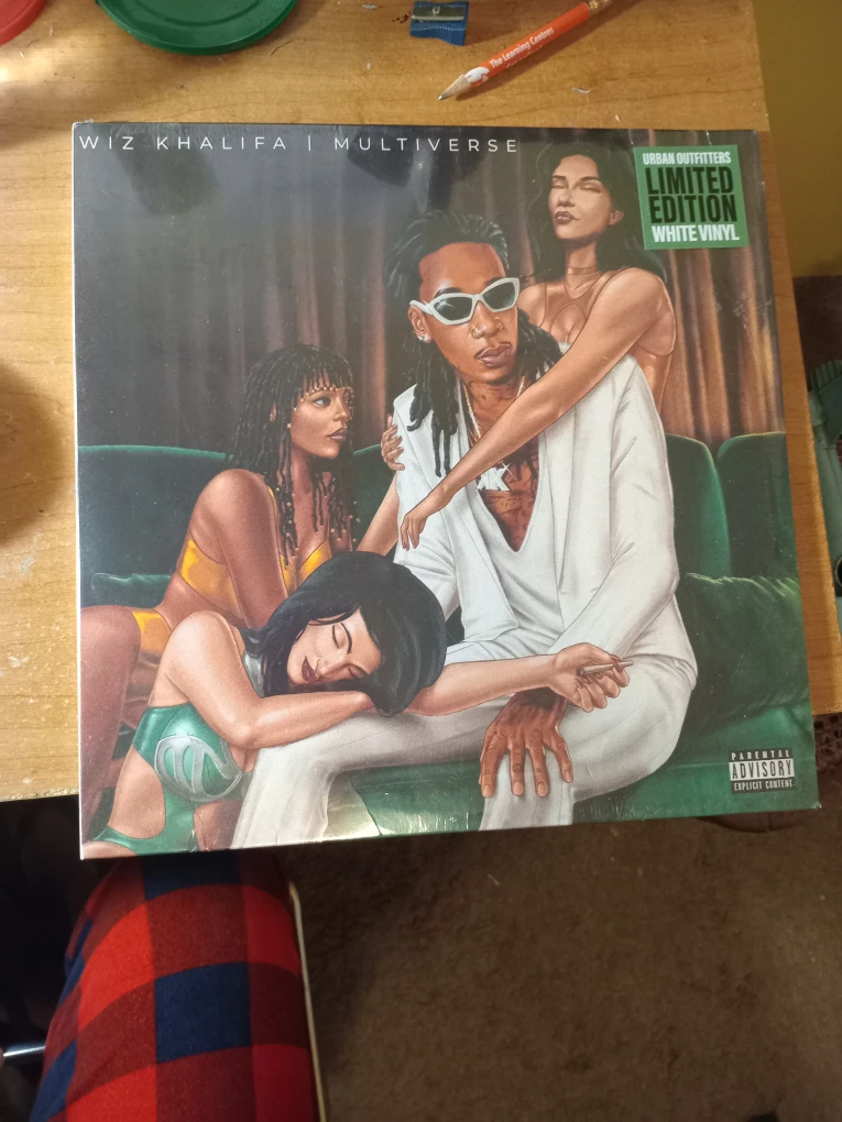 LIMITED EDITION SEALED WIZ KHALIFA MULITIVERSE UO WHITE VINYL - photo 2