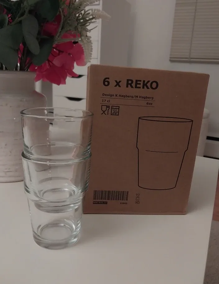 IKEA REKO Glass, 6-pack
