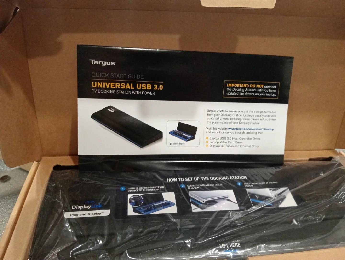 Targus Universal USB 3.0 DV Docking Station
