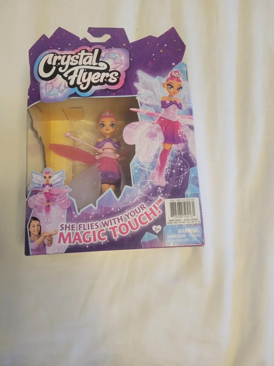 Crystal Flyers Flying Fairy Doll - NEW