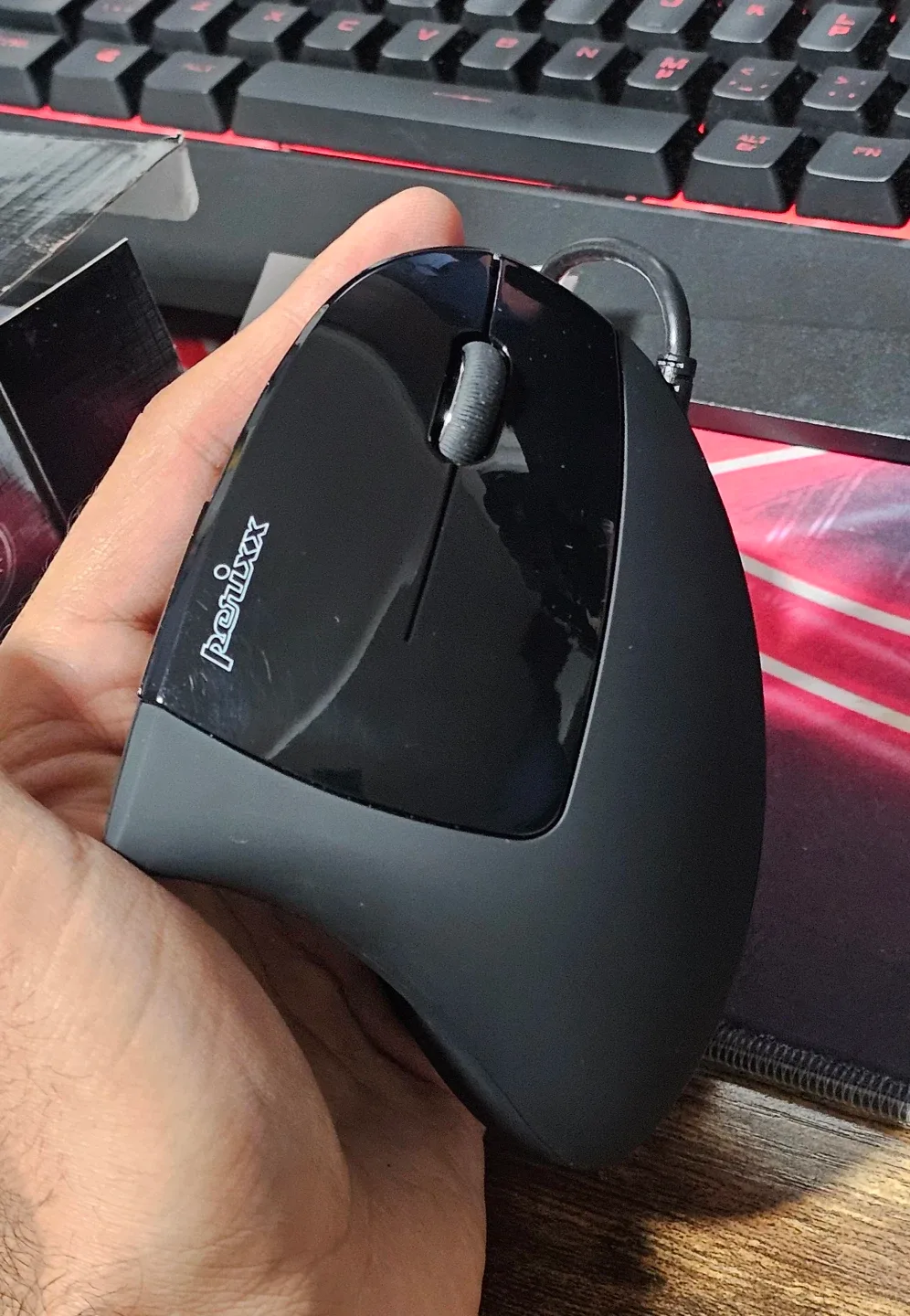 New Perixx PERIMICE-513N Ergonomic Vertical Mouse image indicator(2)