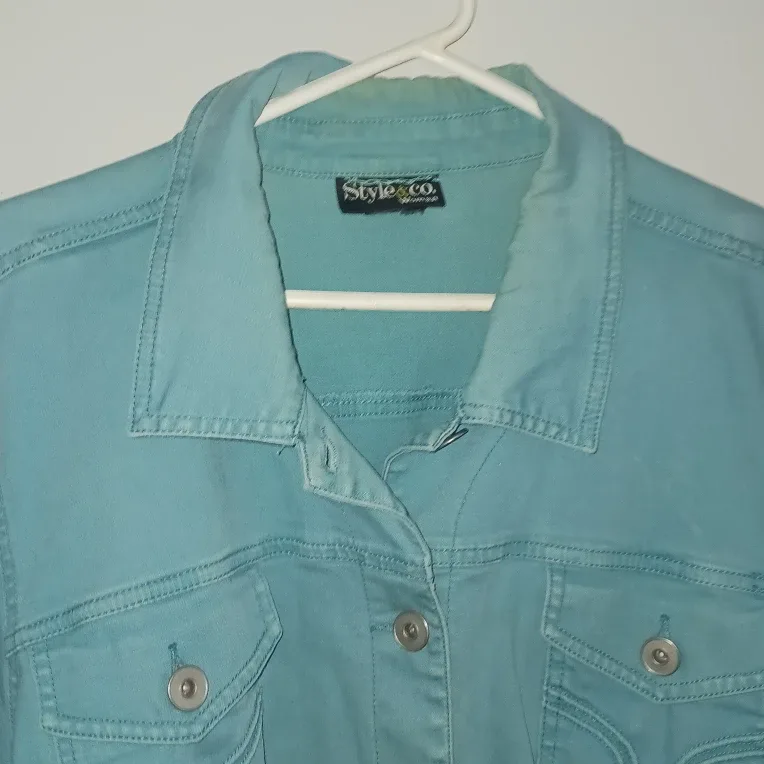 Style&co. Jacket - Blue image indicator(2)