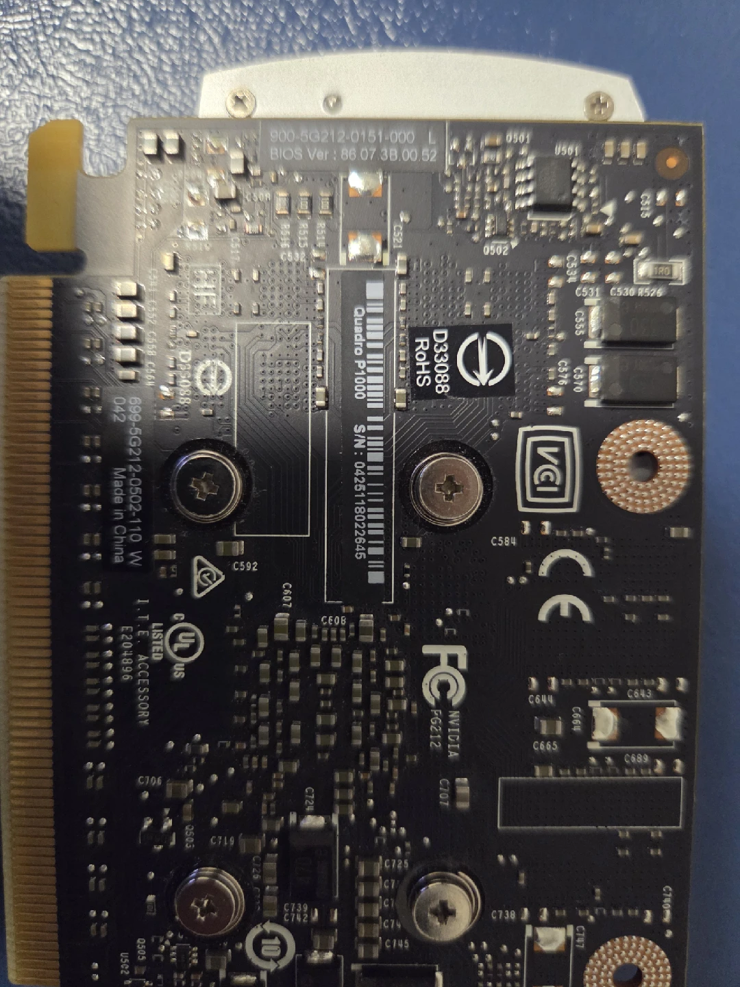 NVIDIA Quadro P1000 Graphics Card - photo 4