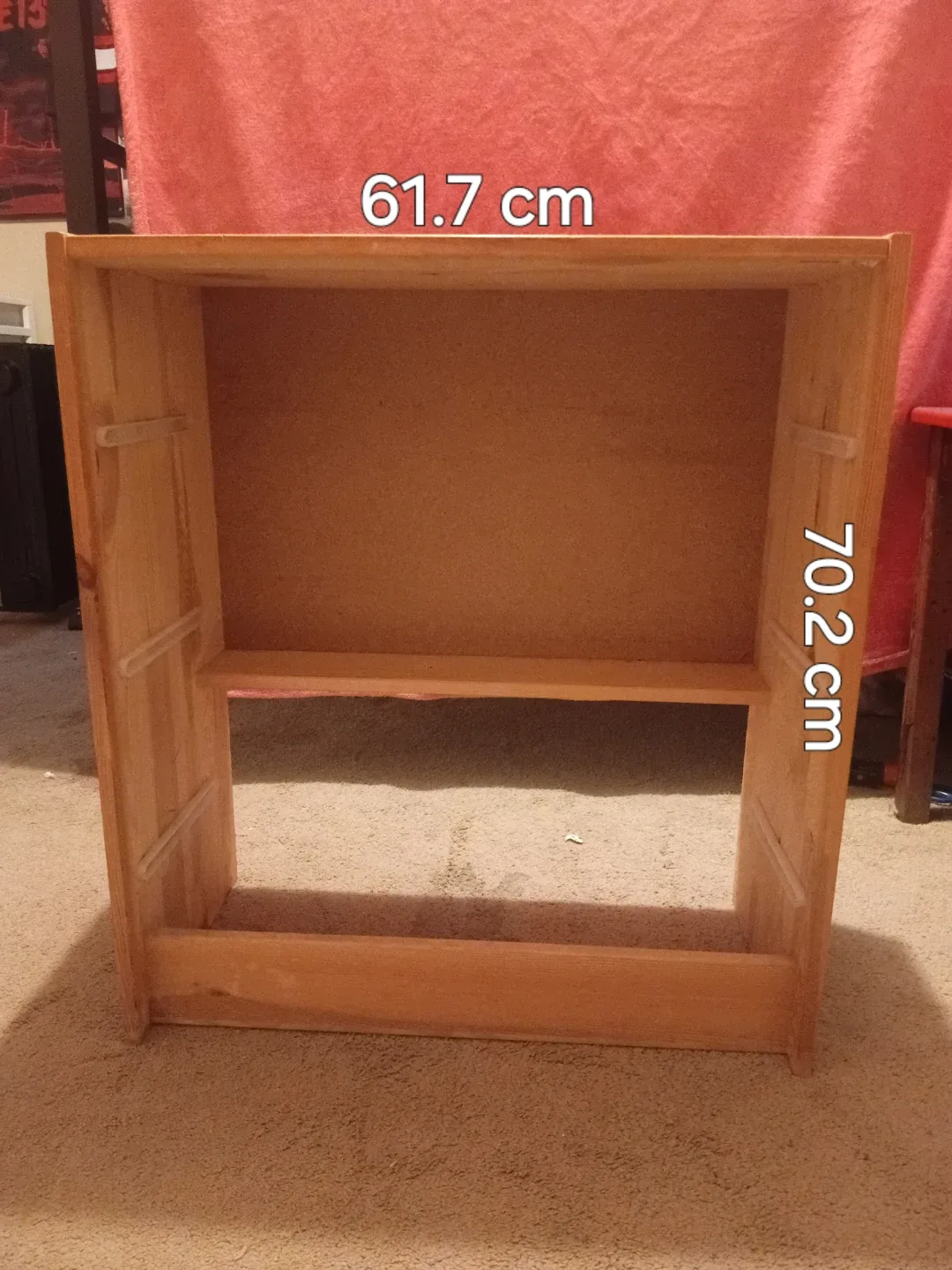 Wooden Dresser with 2 Drawers image indicator(2)