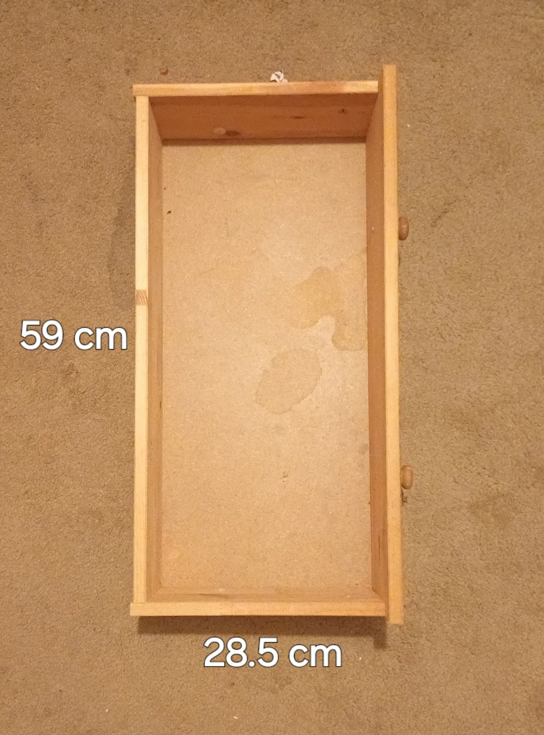 Wooden Dresser with 2 Drawers image indicator(3)