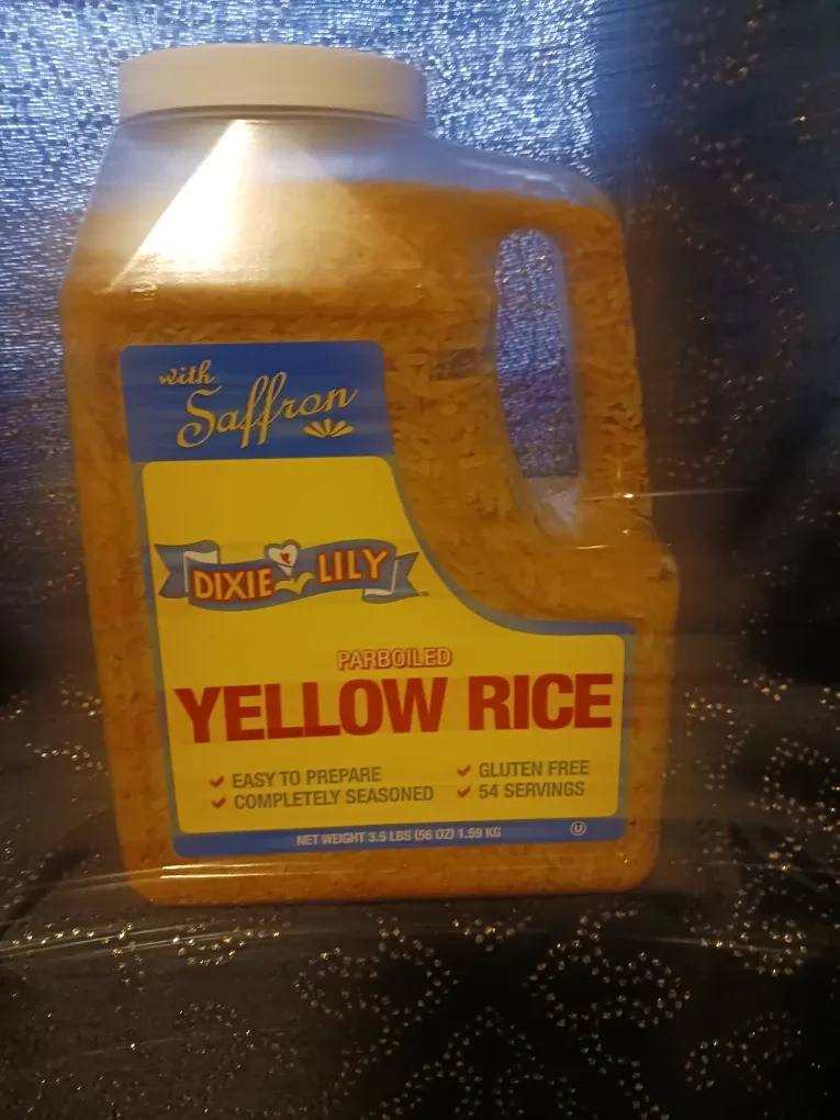 Brandnew Dixie Lily Yellow Rice with Saffron, 3.5 lbs