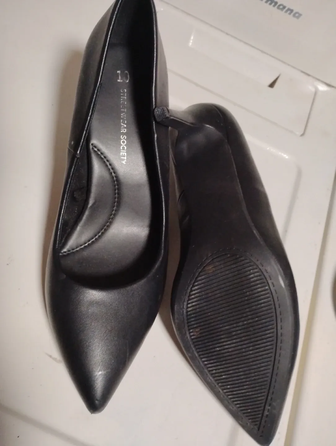 Streetwear Society Black Heels - Size 10 thumbnail