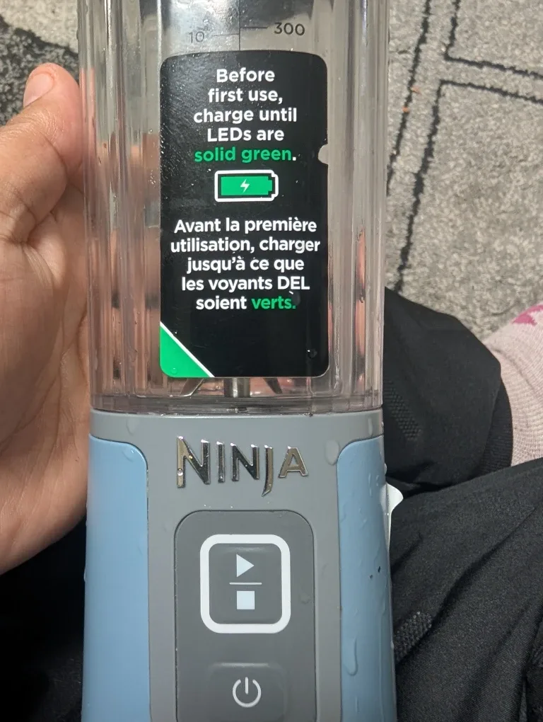 Ninja BC100NVC Portable Blender - Blue image indicator(2)