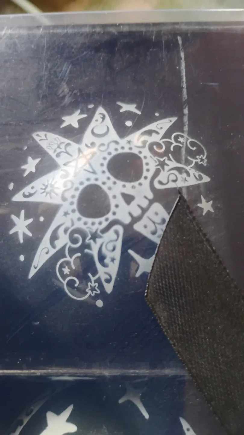 New Black Bright Ornament Set - Skull/Moon Design image indicator(2)