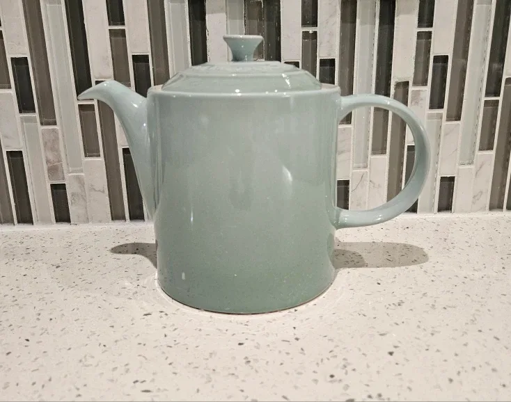 Le Creuset Sage Green Teapot