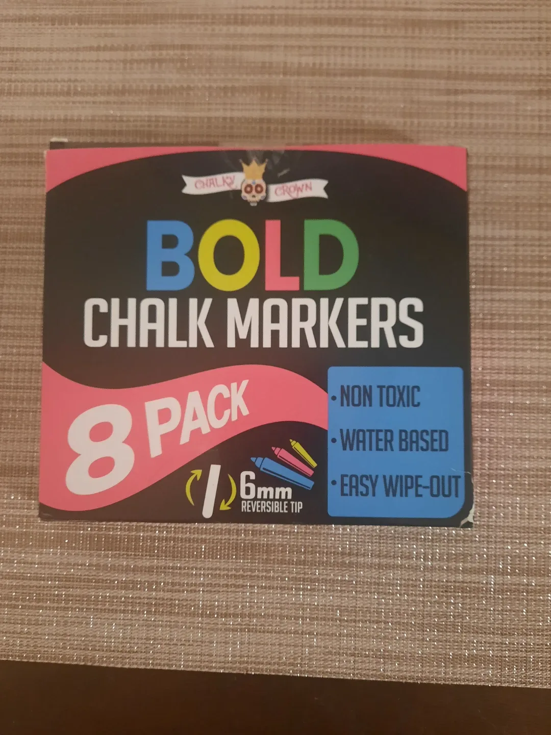 Chalky Crown Bold Chalk Markers - 8 Pack thumbnail