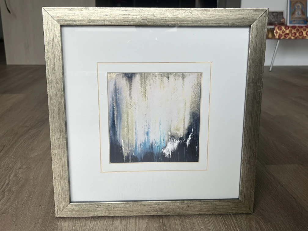 Framed Abstract Art Print - photo 4