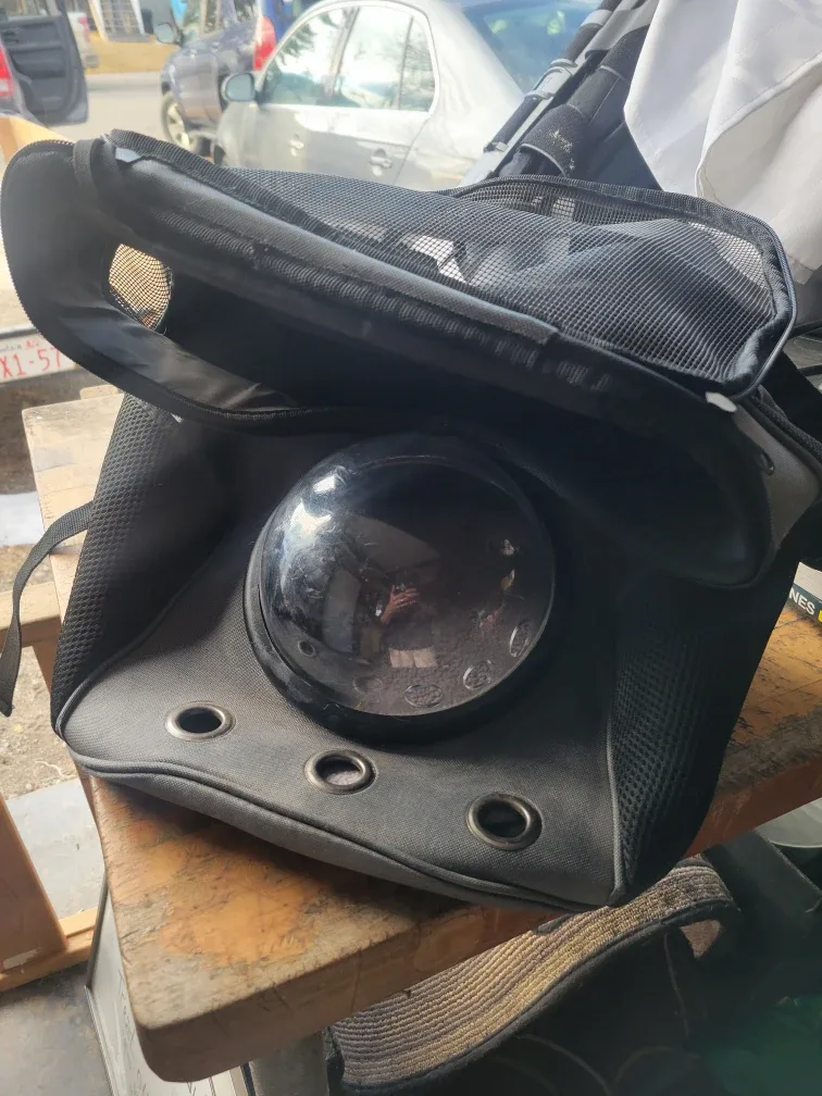 Arf Hemis Pet Carrier Backpack - Space Capsule Design