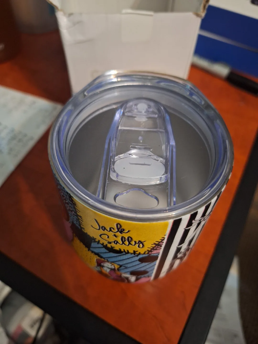 NEW Nightmare Before Christmas Jack & Sally Tumbler ♥️ image indicator(3)