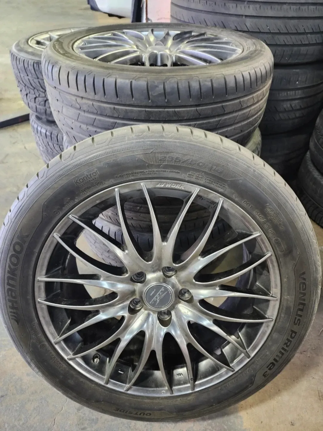 WORK 235/50R18 Tires & Rims - 18x7 1/2JJ