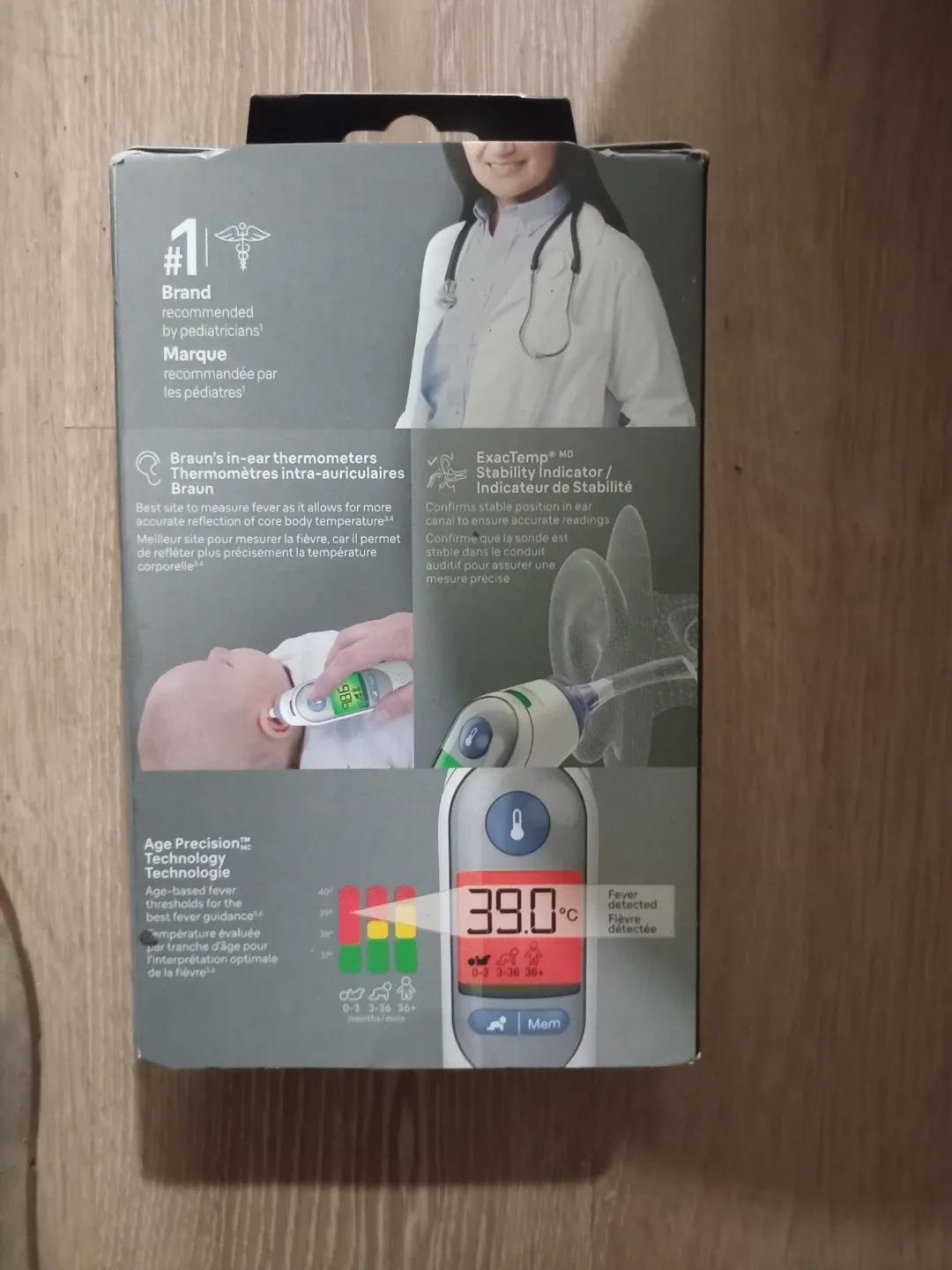 Braun ThermoScan 7 Age Precision Ear Thermometer - New image indicator(2)