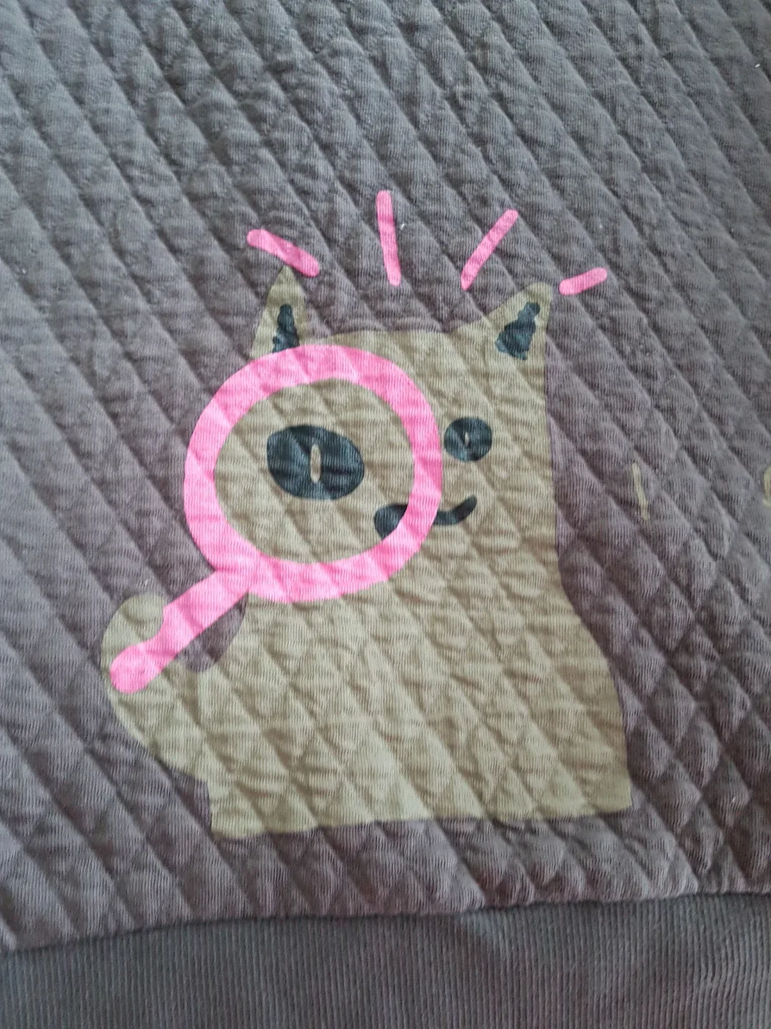 TITISEA CO. Quilted Hoodie Dress, Size L image indicator(4)