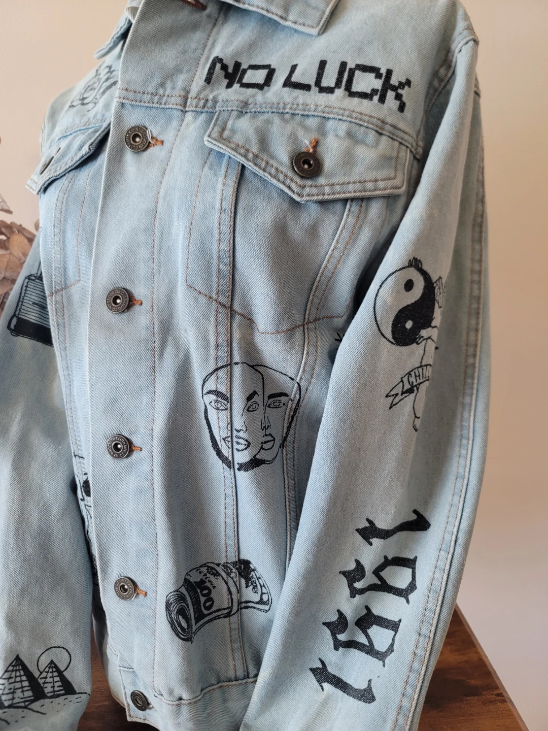Brooklyn Cloth Denim Jacket - Size S Vintage y2k - photo 2