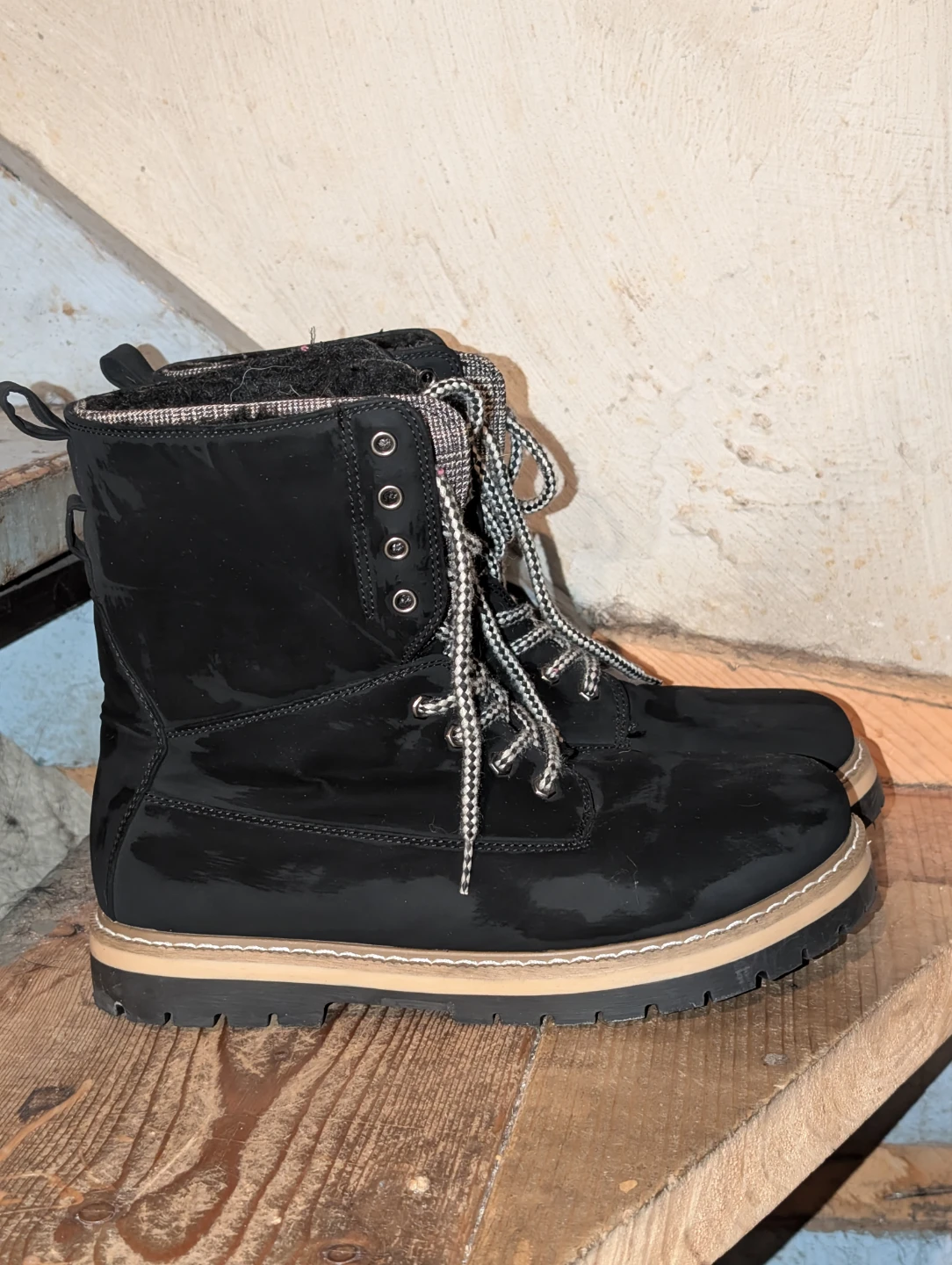 Ardene Black Winter Boots 9