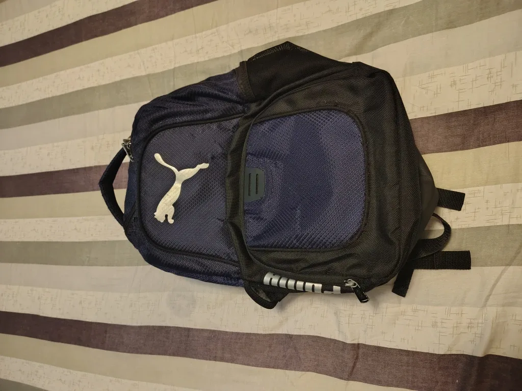 Puma Backpack - Navy & Black image indicator(2)