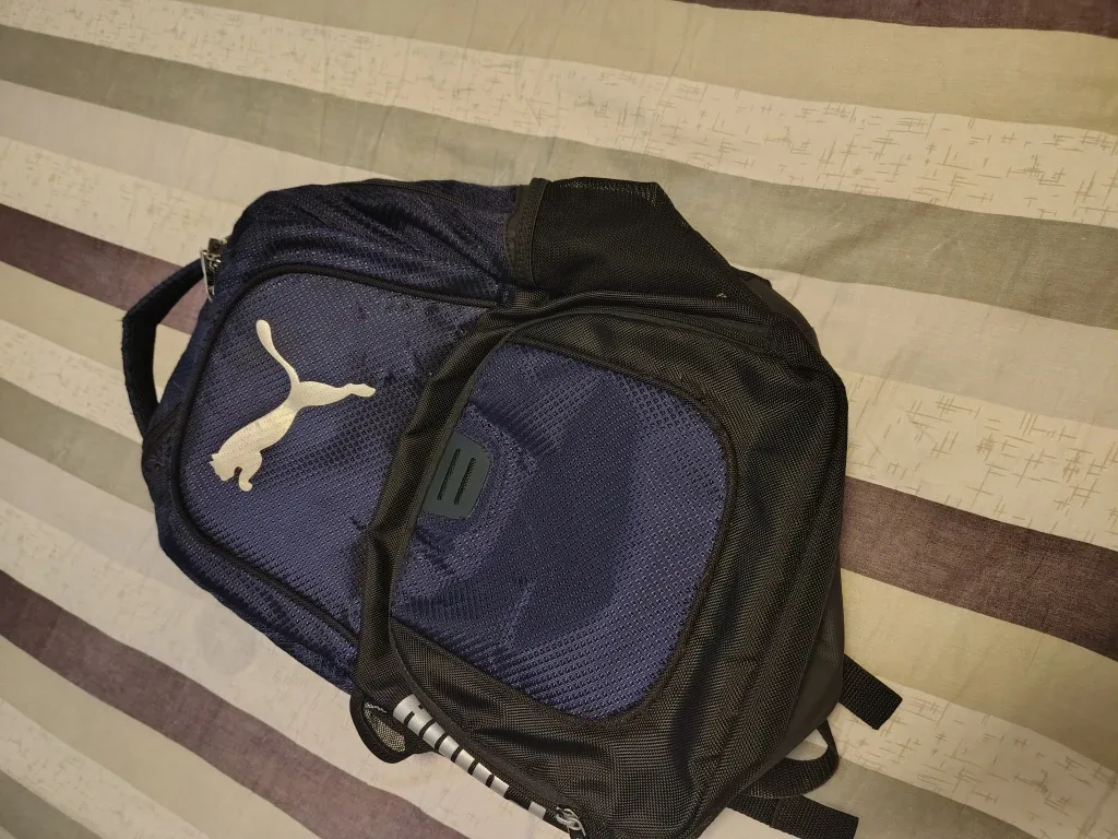 Puma Backpack - Navy & Black image indicator(4)