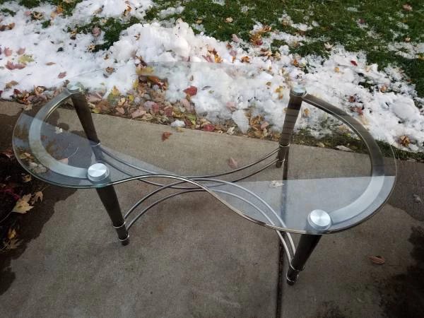 Unique Glass Coffee Table - photo 2