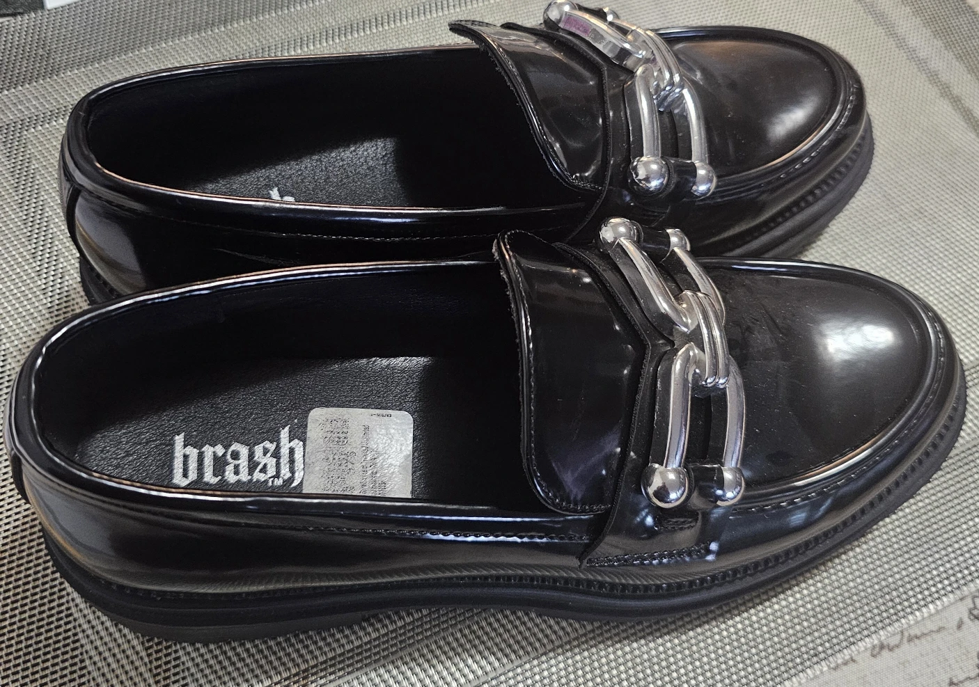 Brash Black Loafers - Size 8 - photo 2