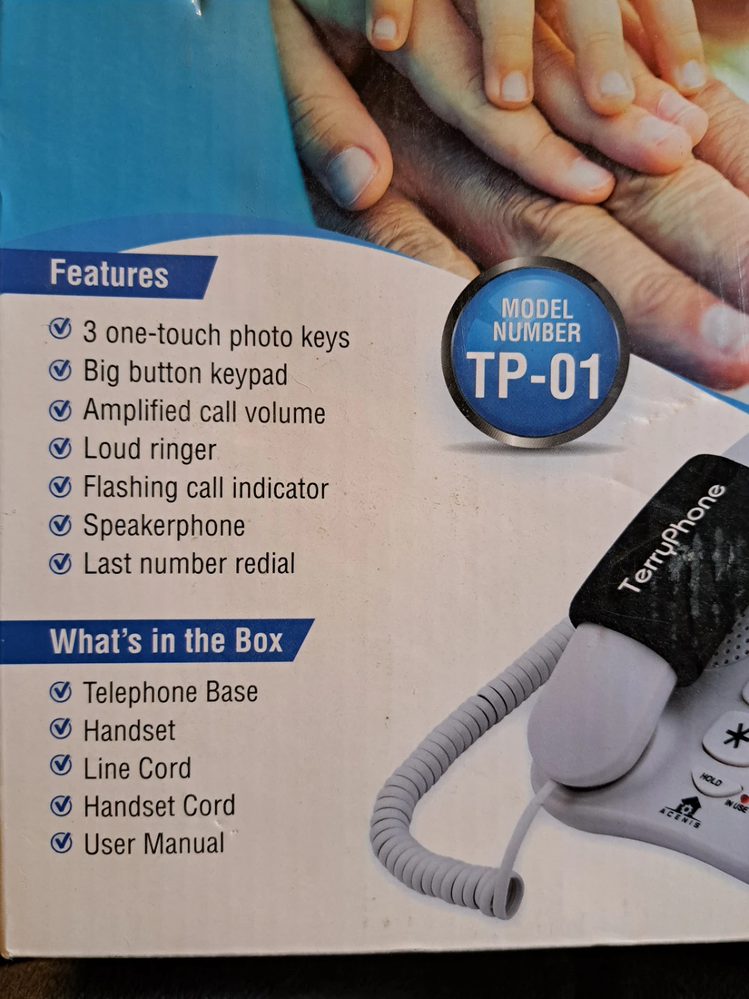 Acenis TerryPhone Landline Telephone TP-01 - photo 2