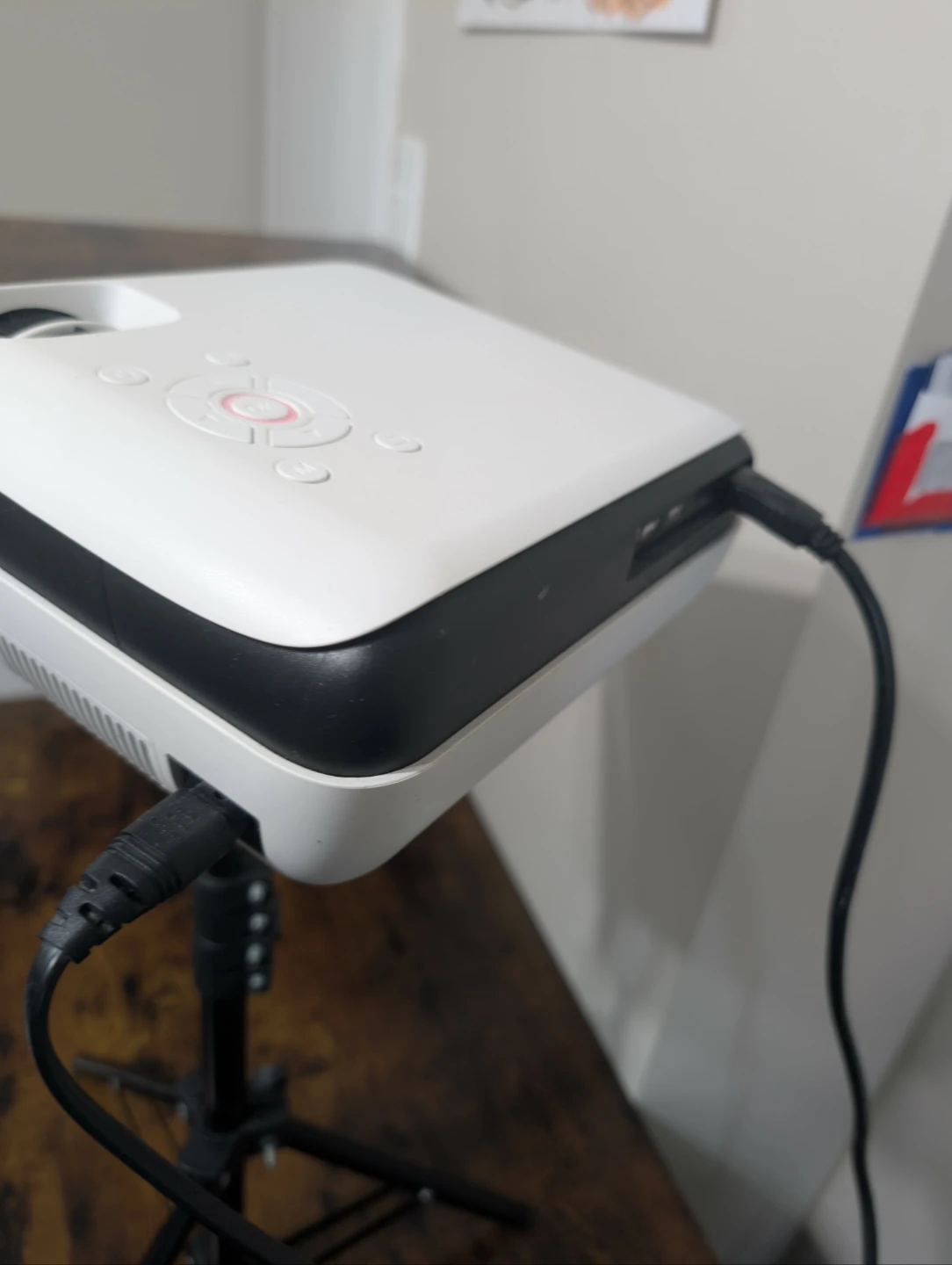 HAPPRUN White Projector with Tripod - photo 3