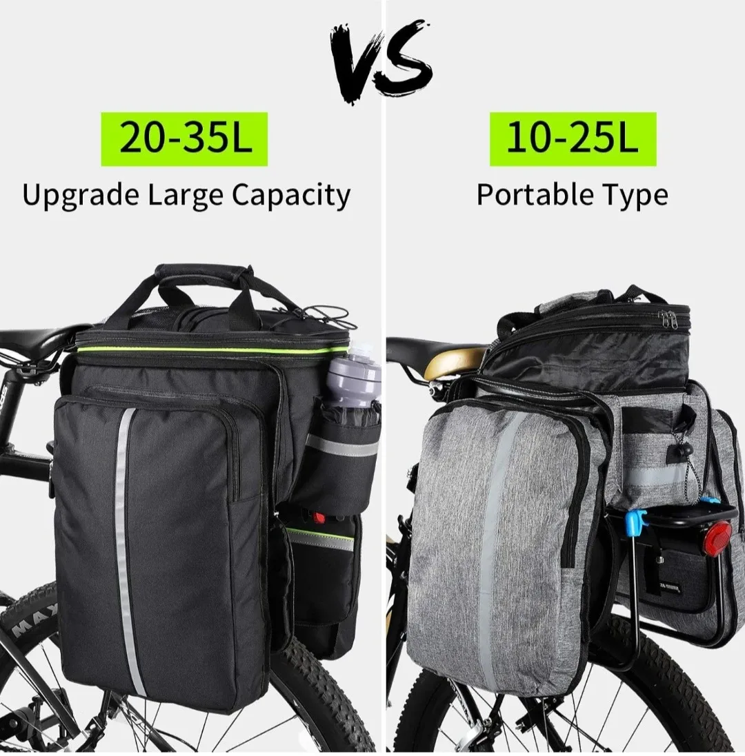 West Biking Bicycle Bag - Black image indicator(9)