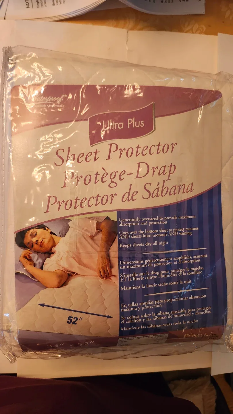 Brand New Priva Inc. Ultra Plus Sheet Protector 34" x 52"