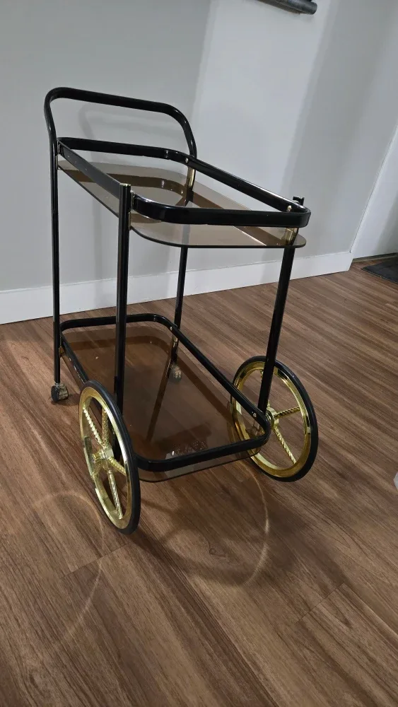 Black & Gold Serving Cart image indicator(3)