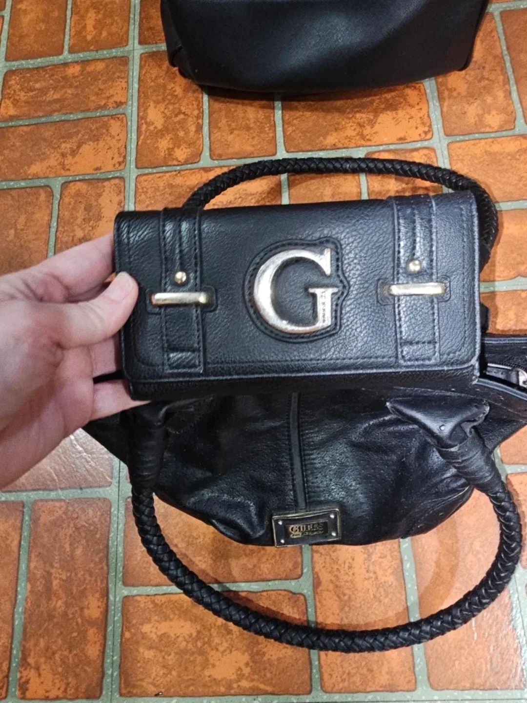 Guess Black Leather Purse & Wallet image indicator(4)