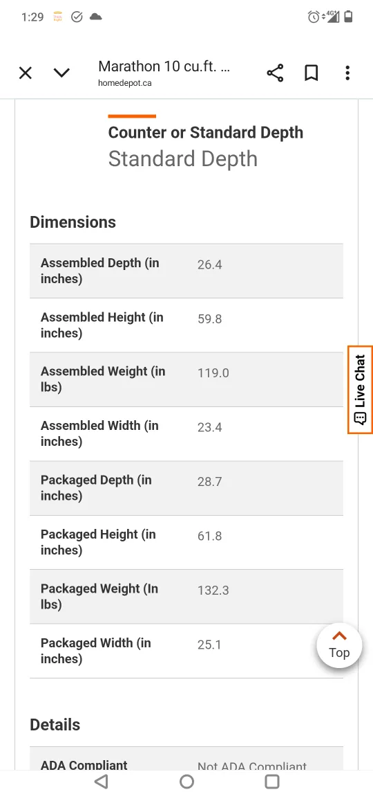 Marathon Refrigerator - Great Condition! image indicator(6)