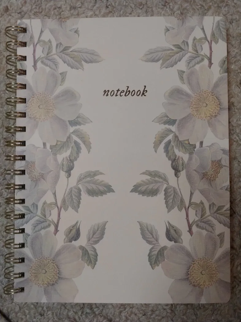 Fringe Cream Florals Notebook & Metal Pen Set - NEW image indicator(2)