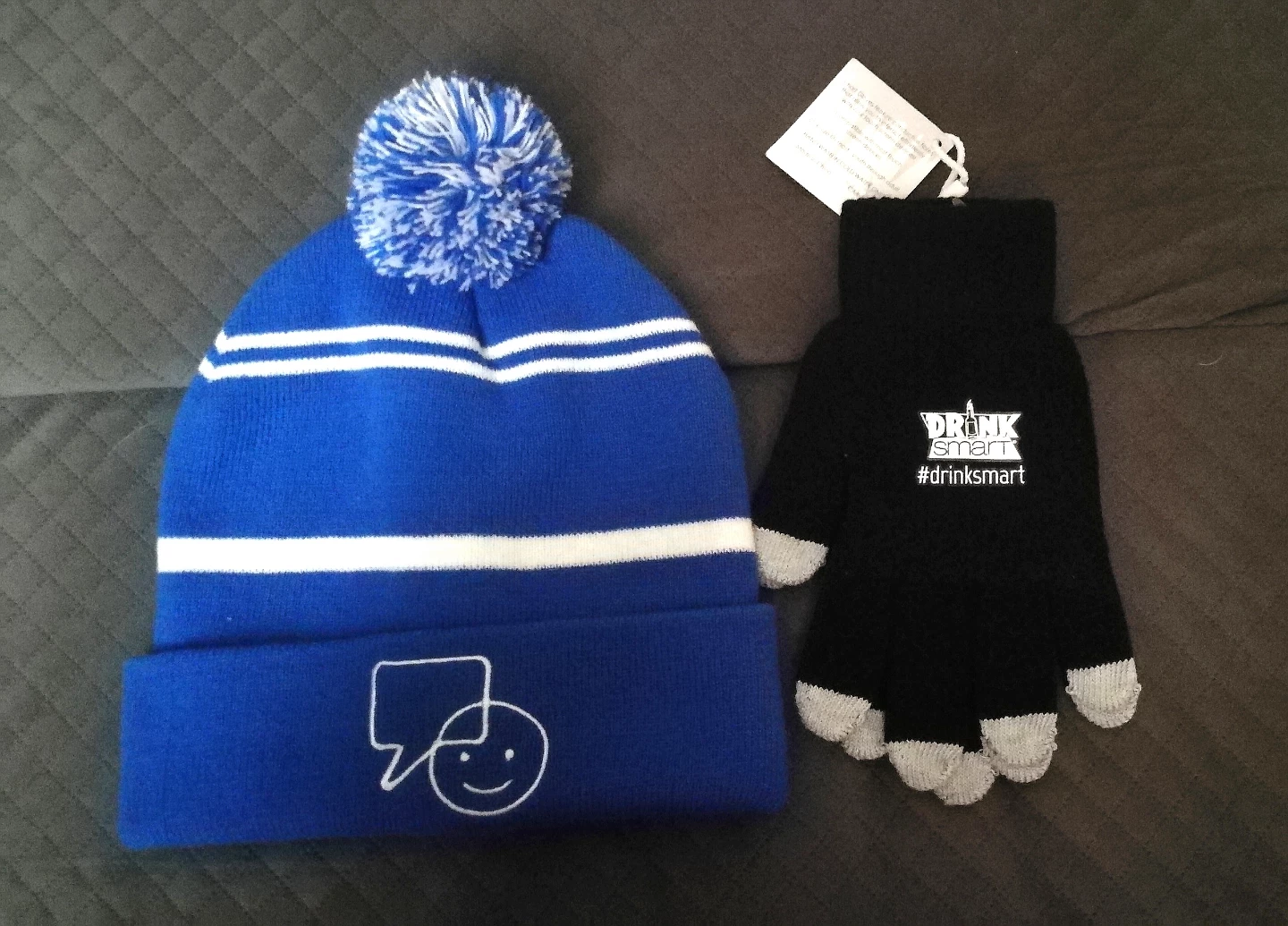 Warm Beanie and Smart Gloves Set