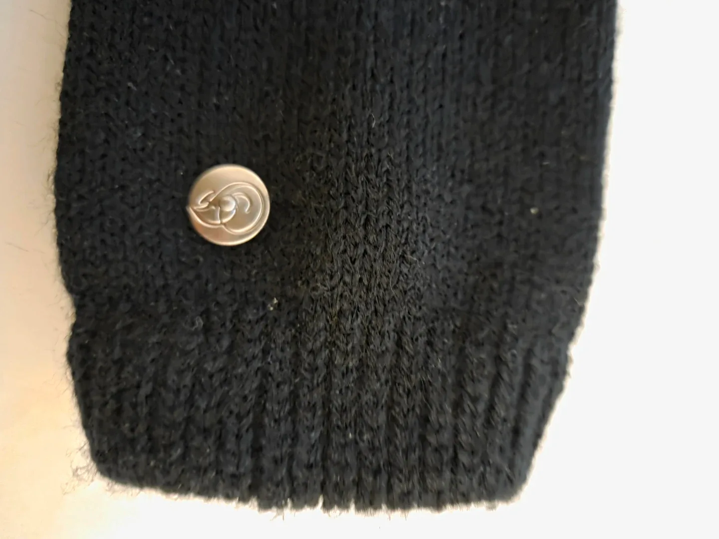 Set of Black Knit Gloves & Fingerless Warmers image indicator(5)