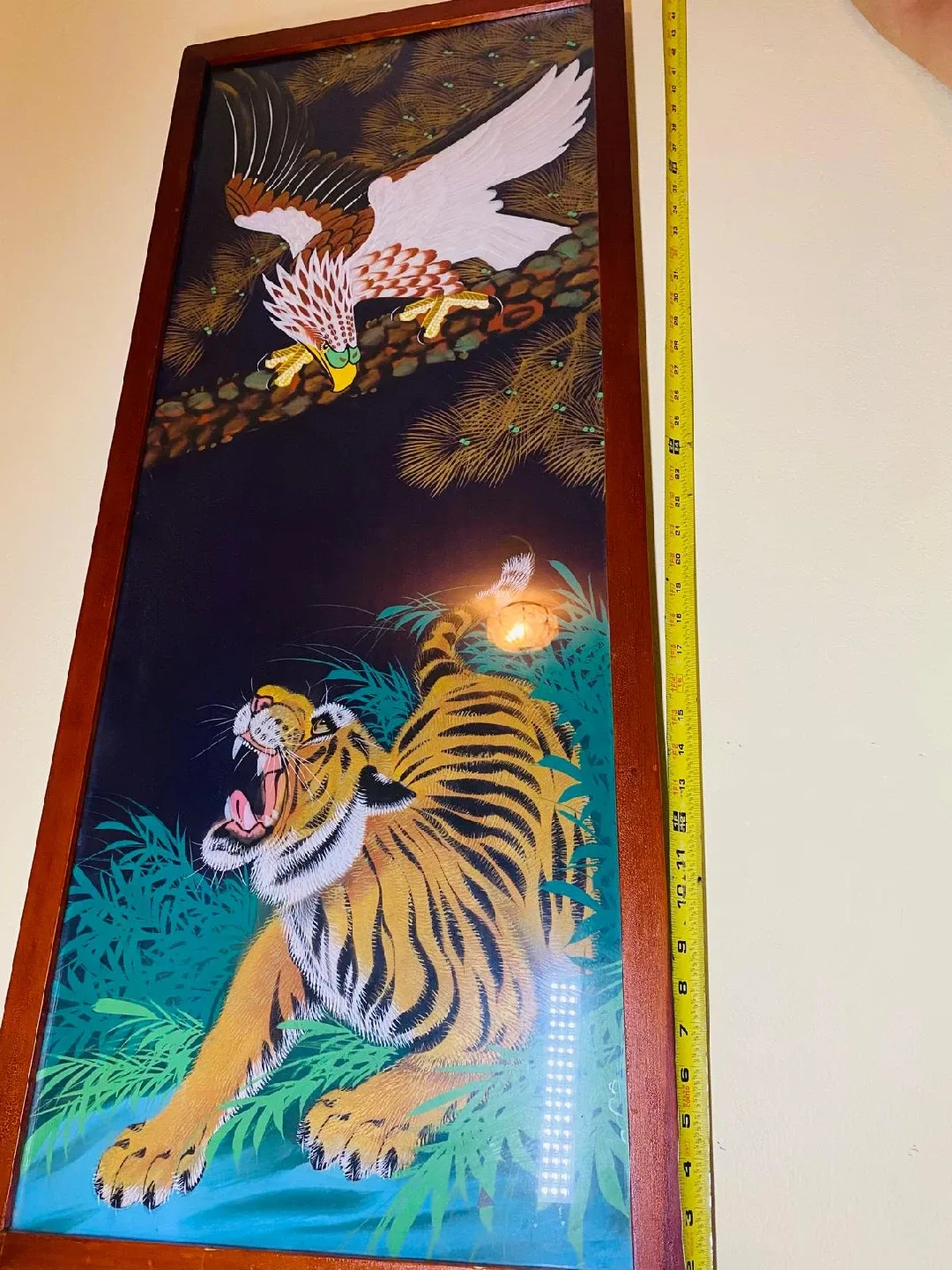 Tiger and Eagle Wall Art image indicator(3)
