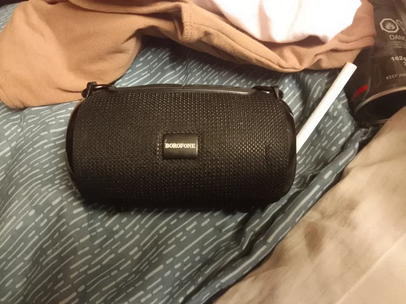 BOROFONE Portable Bluetooth Speaker - Black image indicator(2)