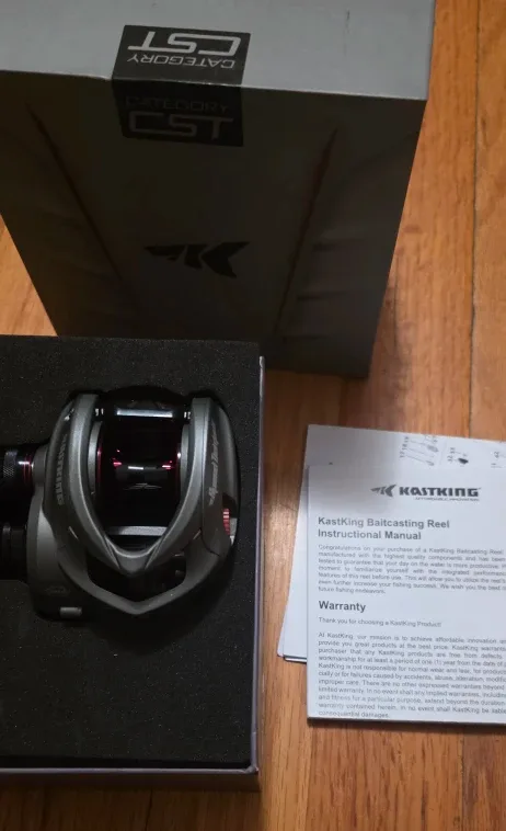 KastKing Baitcasting Reel - Like New! image indicator(2)