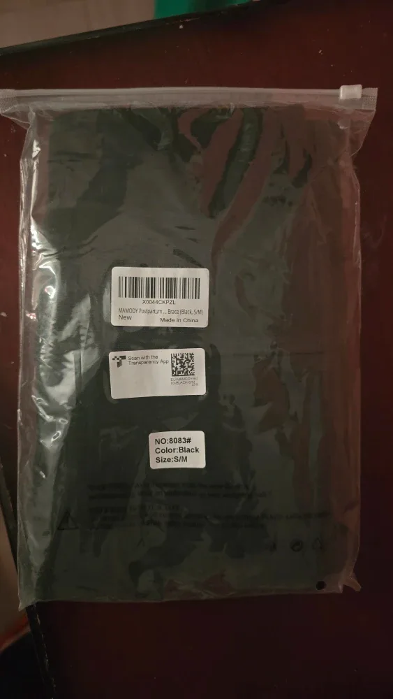 New MAMODY Postpartum Brace - Black, Size S/M