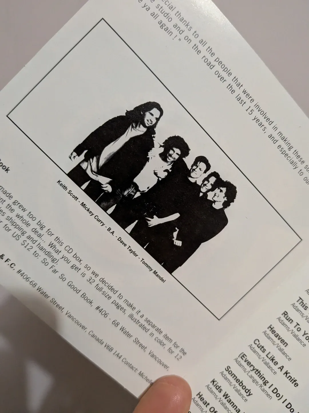 Bryan Adams - So Far So Good CD image indicator(5)