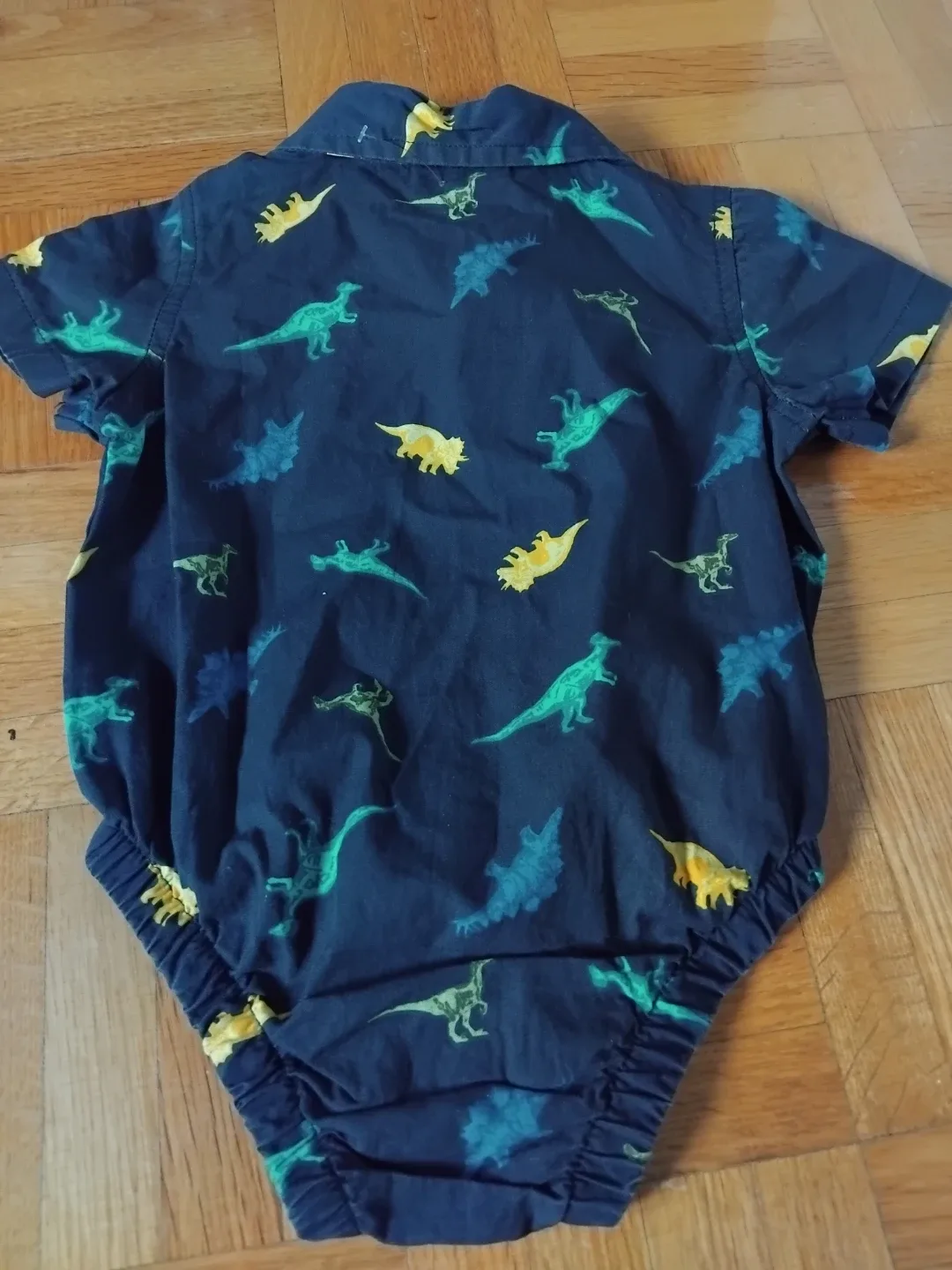Wrangler 3M Dinosaur Print Bodysuit - New with Tags! image indicator(3)