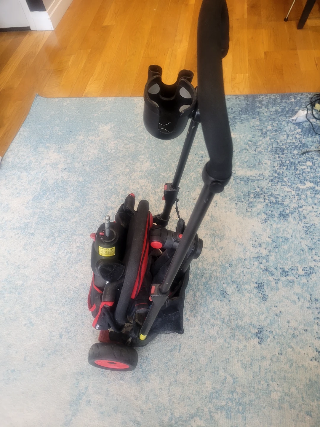 Smartrike STR3 Folding Baby Tricycle - Red - photo 4