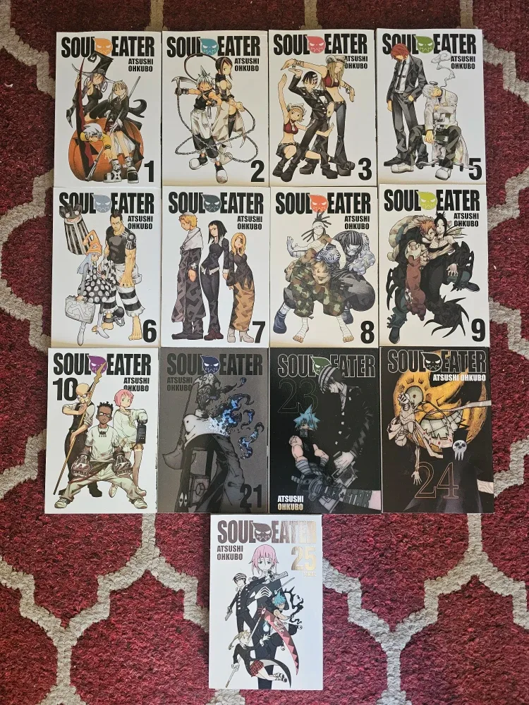 Soul Eater Manga Set. volumes in description
